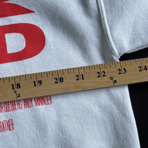 Justin Bieber Our World Crewneck Sweatshirt Unisex Large White Movie Promo - Picture 6 of 8